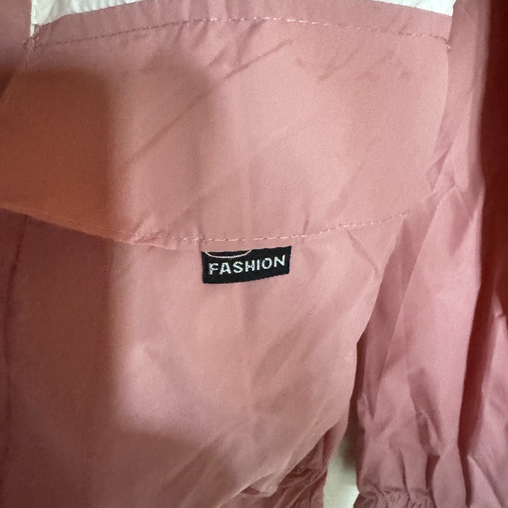 Pink Windbreaker Jacket - Picture 3 of 6